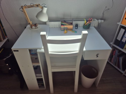 Schreibtisch mdf holzwerkstoff - mdf,