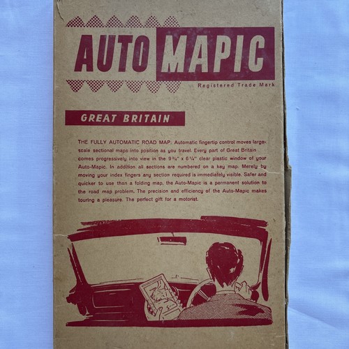 Vintage auto mapic road map - auto,