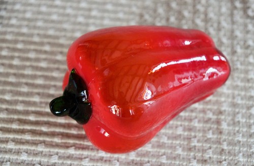 Paprika aus glas frankreich - paprika,