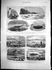 Original alter antiker Druck