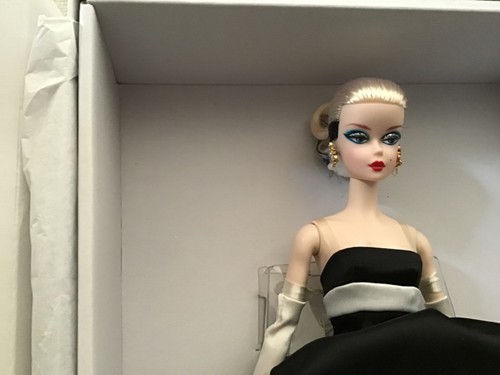 Barbie silkstone black white - silkstone,