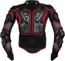 Motorrad Protektorenjacke Rüstung Racing Moto Cross Schutzweste M–L