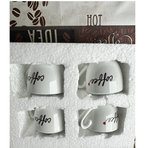 4er set kaffeetassen - 4er,