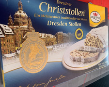 Echter Dresdner Stollen Christstollen Karton*1kg* MHD März 2026