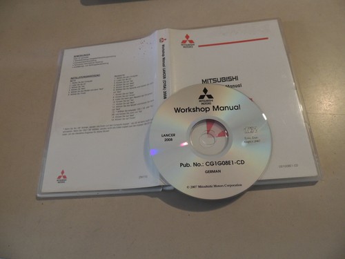 Werkstatthandbuch mitsubishi - werkstatthandbuch,