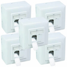 5x Netzwerkdose 2x RJ45 CAT.5
