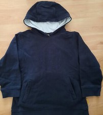 Steiff Kinder Sweatshirt Sweatjacke mit Kapuze Pullover Gr. 116 Blau