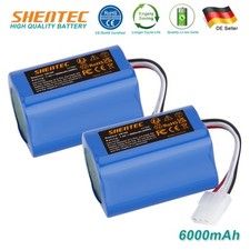 2x6Ah 7.4V Li-ion Akku für Für Vorwerk SCM61932,46439 Vorwerk Kobold VR100,VX100