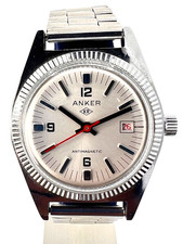 Vintage ANKER NOS, Armbanduhr, Handaufzug, Herrenuhr, Top Zustand