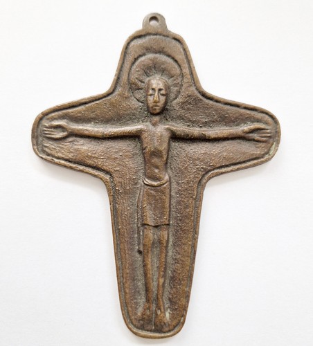 Hübsches altes bronzekreuz - altes,