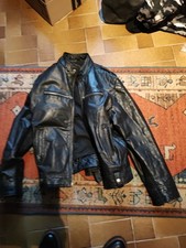 Punchball Lederjacke schwarz