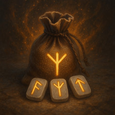 Runen Set 25 Stück - Handmade