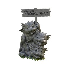 Gartenfigur Gartendrache -