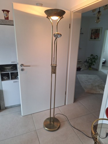 Deckenfluter messing dimmbar - messing,