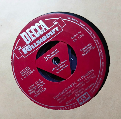 Schallplatten aus der - 9, 50er