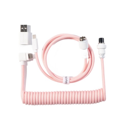 Keychron coiled aviator - coiled, cable