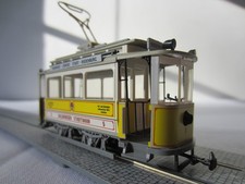 H0 Halling # 100 1021: Salzburger Triebwagen gelb, Halling #1001021-B: Beiwagen