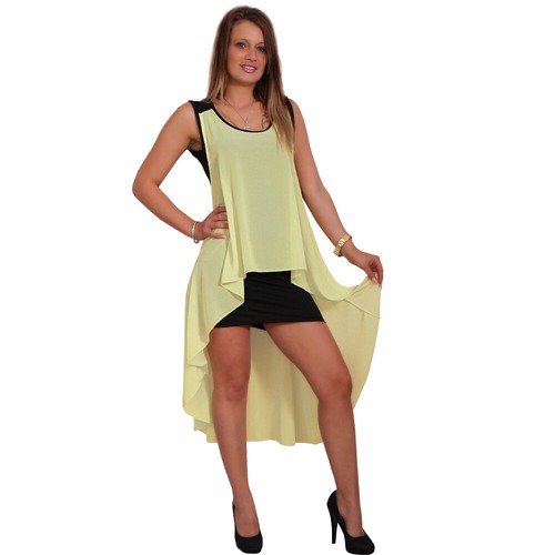 Kleid mini vokuhila minikleid - kleid,