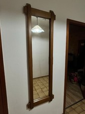 Wandspiegel Holzrahmen 160x51cm