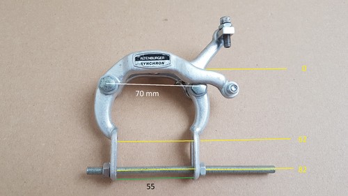 Seitenzugbremse aluminium - hr,