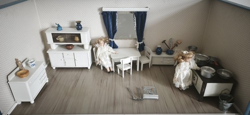 Alte puppenküche möbel - möbel,