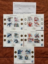 Norwegen I Lillehammer 1994 | Briefmarken | 5 Blocks | Postfrisch