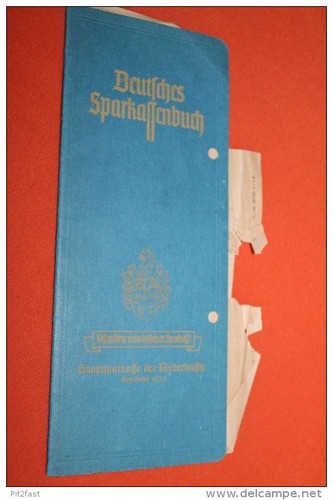 Altes sparbuch lübben - altes,