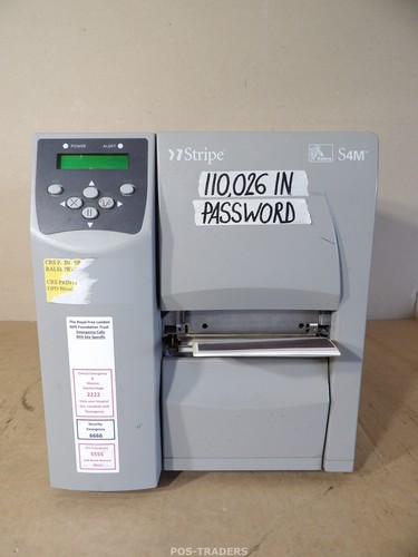 Zebra s4m thermal - zebra, printer
