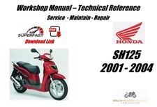 Honda sh125 125 service - honda,