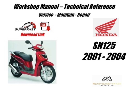 Honda sh125 125 service - sh125,