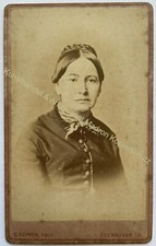 orig. CDV Foto Fotografie Frau