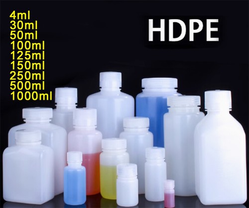 Hdpe flaschen leer versiegelt - flaschen,