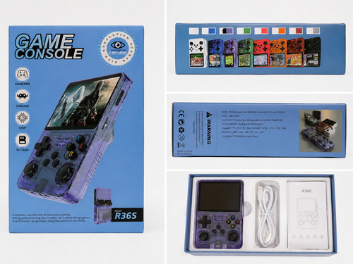 R36s retro handheld konsole - handheld,