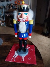 Christian Ulbricht Nussknacker Volkskunst Seiffen Erzgebirge Handbemalt 