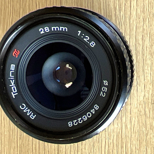 Tokina rmc 28mm - 28mm, f/2,8