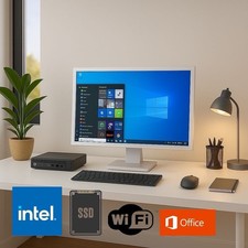 PC-Set | HP EliteDesk + 23" Monitor | Intel Core i5 | 8GB RAM 128GB SSD | WIFI