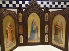 Geschnitzter hausaltar - geschnitzter,