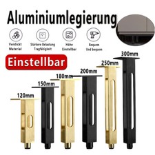 4x ALUMINIUM Quadrat