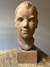 Büste holzbüste skulptur - büste,