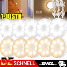 1-10X LED Treppenbeleuchtung Nachtlicht mit Bewegungsmelder USB Wiederaufladbar