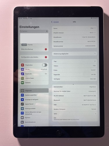 Apple ipad gen - apple, 9.