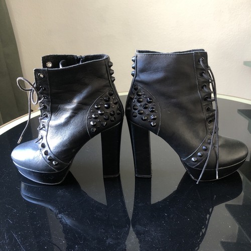 Plateau stiefeletten - plateau,