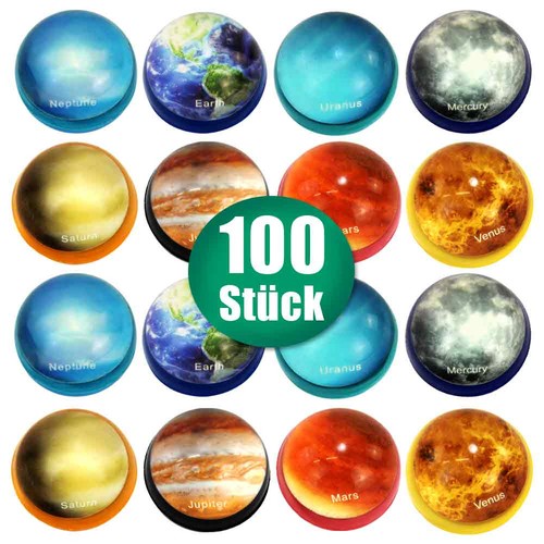 100 stück flummi - flummi, planet