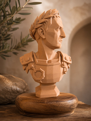 Römische kaiser büste - kaiser,