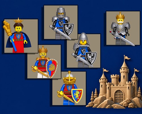 Lego figuren ritter könig - figuren,