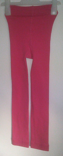 Pinkfarbige thermo leggings - pinkfarbige, thermo-leggings