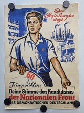 Plakat der sozialismus siegt - plakat,