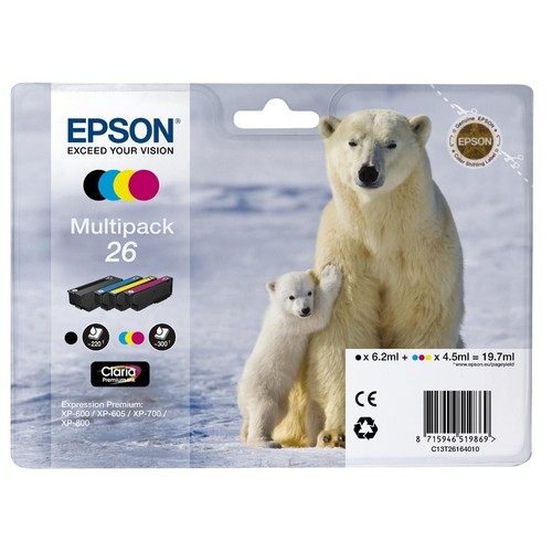 Original epson 4er - 26, set