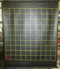 Lehrmittel Schiefertuch Leinwand Rollwandtafel Tafel Leipzig Tafeltuch Kreide