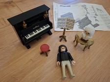 Playmobil 5551, rosa Serie, Klavier mit Pianist